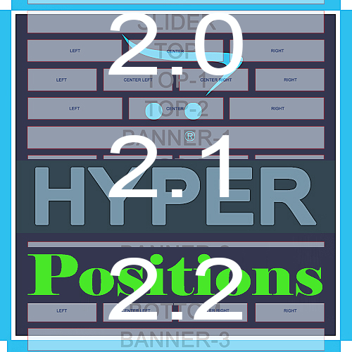 HYPER Positions +70 позиций модулей | Opencart 2.0 - 2.1 - 2.2x  | v.