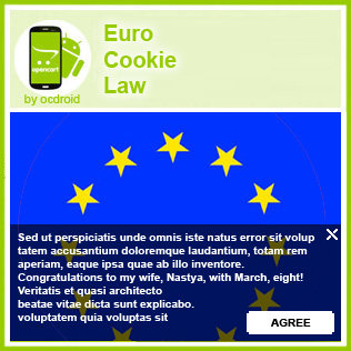 Euro Cookie Law