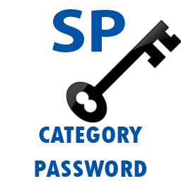 SP Category Password / Пароль на категорию - 2x