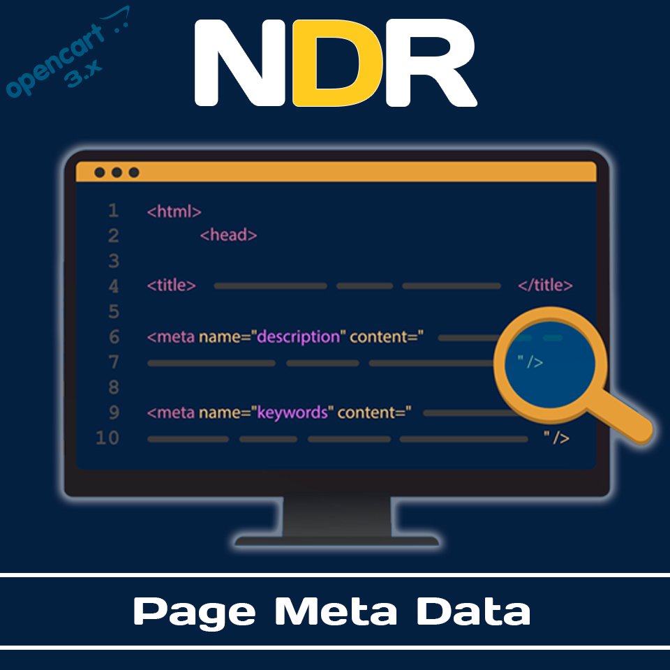 NDR Page Meta Data