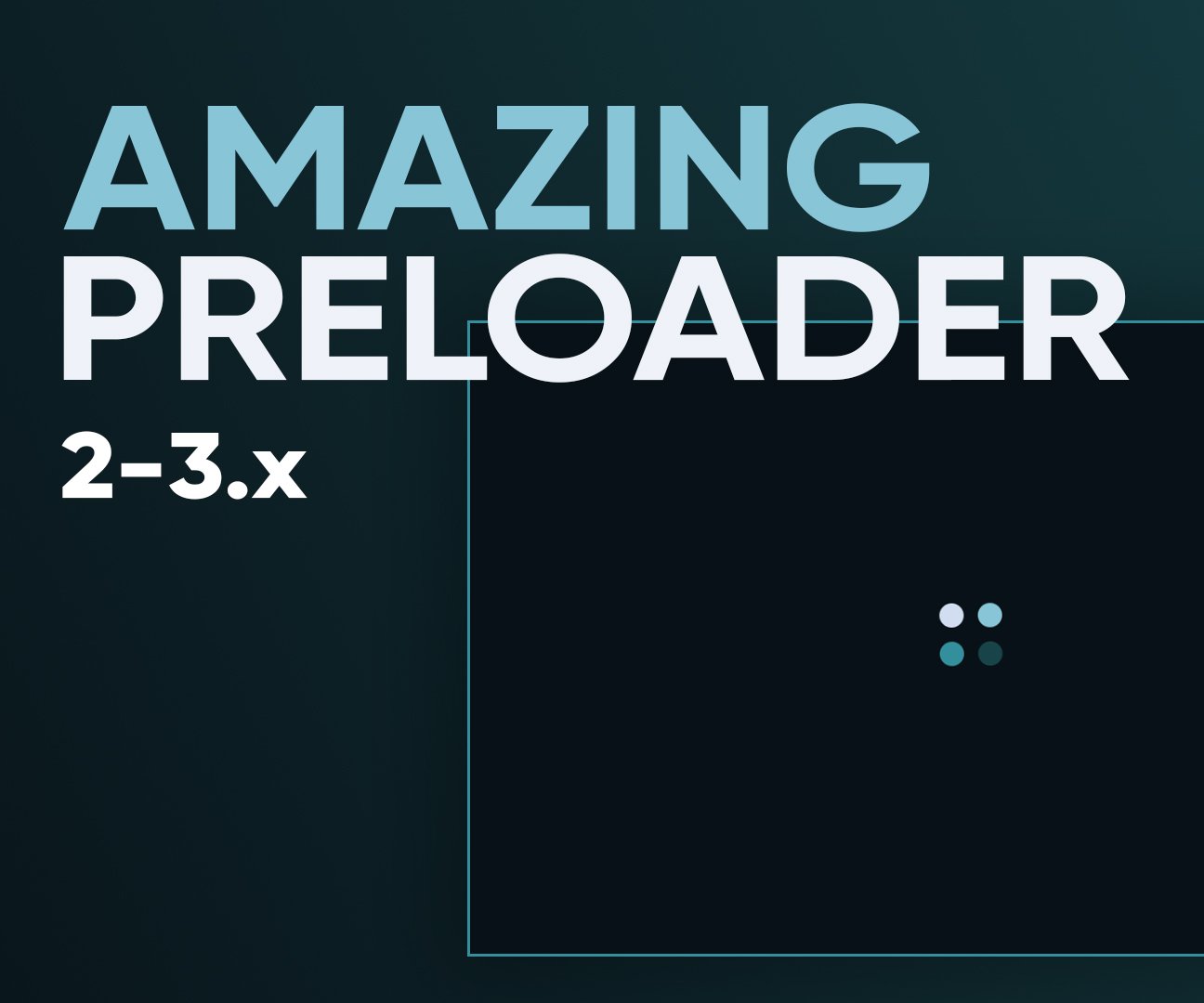 Прелоадер для магазина - анимация загрузки сайта. Preloader (Loader)