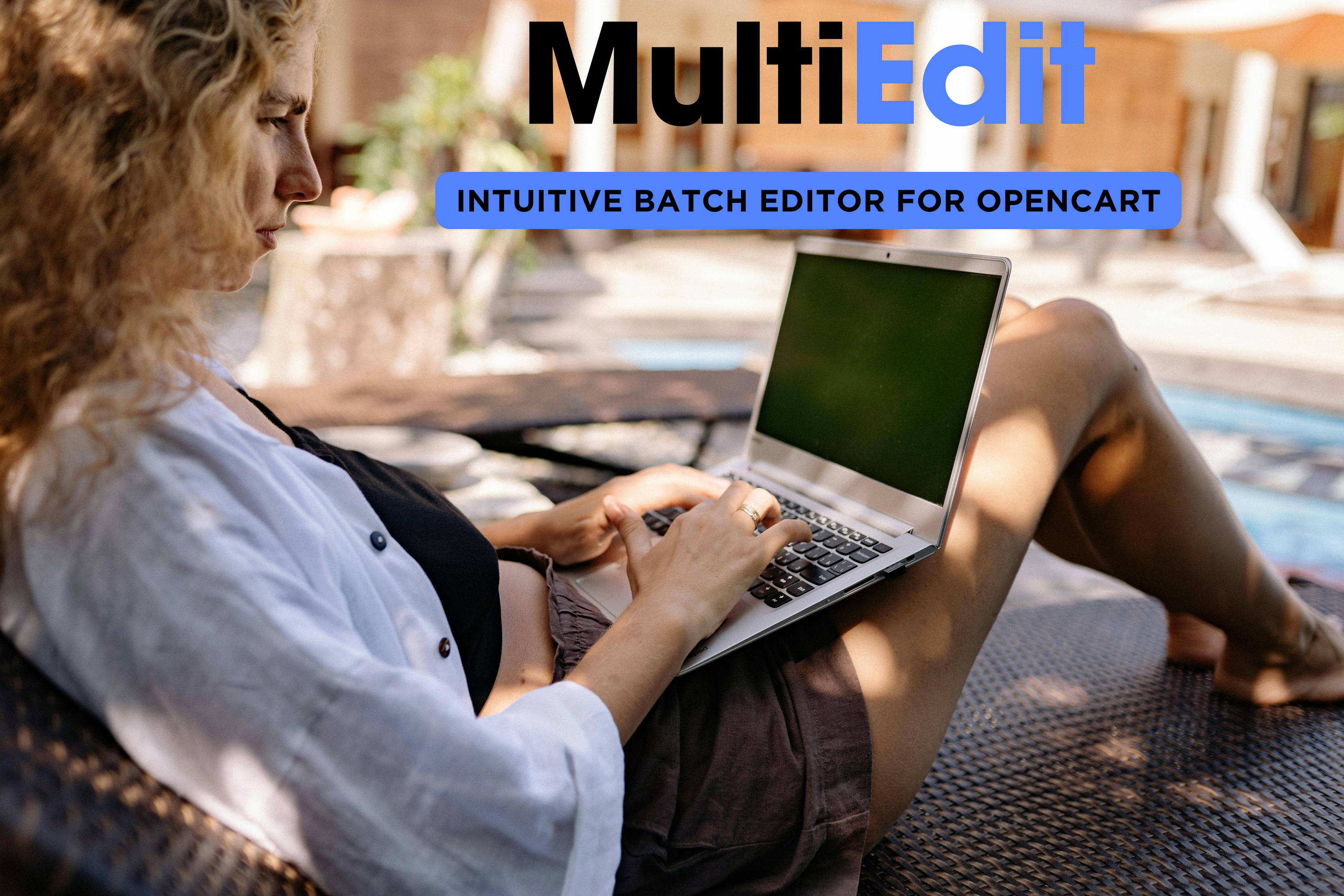 Universal Batch Edit products in OpenCart! Search and replace. MULTIEDIT AI