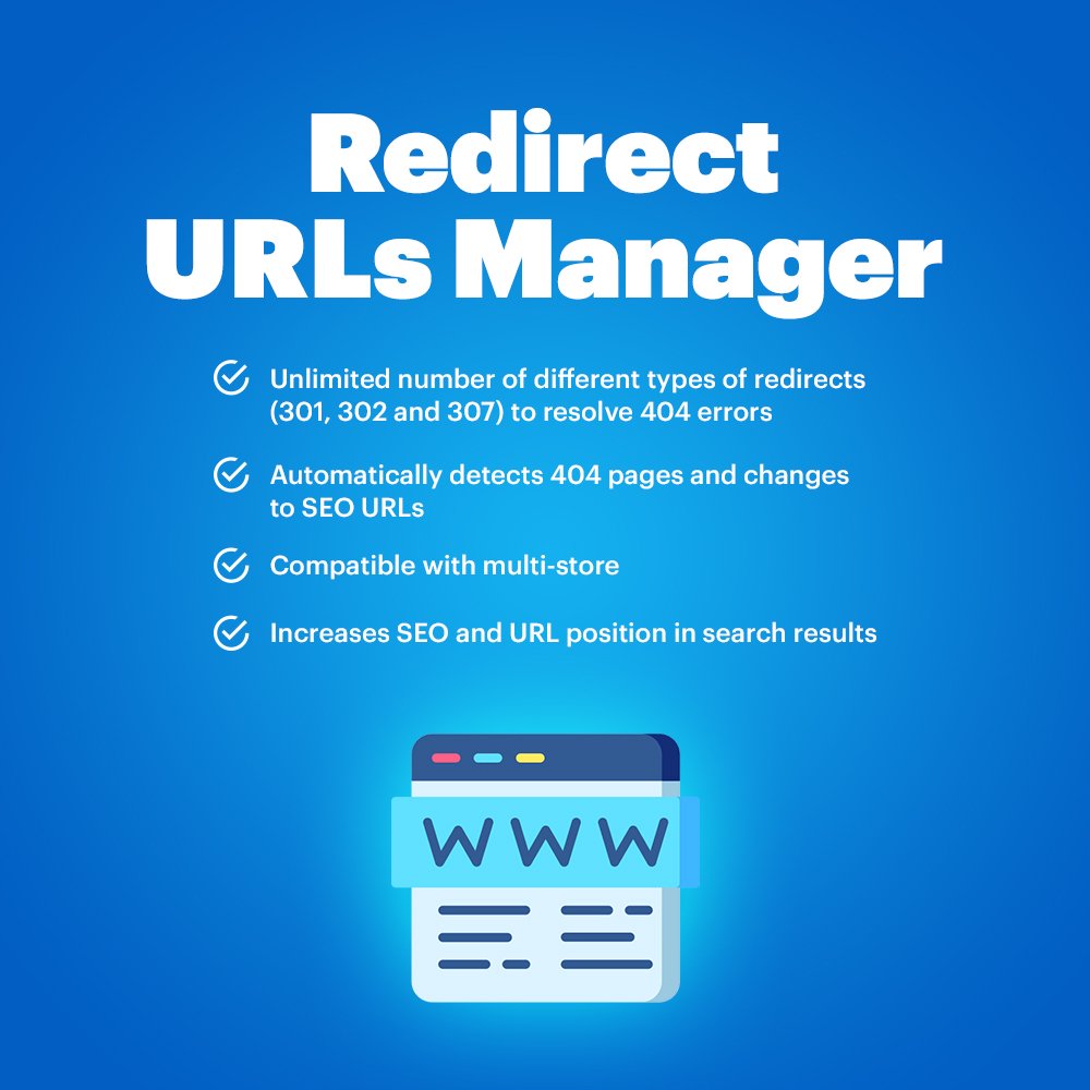 Redirect URLs Manager - Модуль перенаправлення URL-адрес