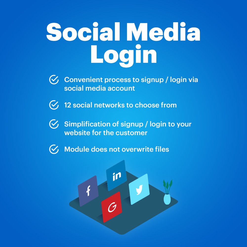 Social Media Login (Реєстрація за допомогою соціальних мереж)