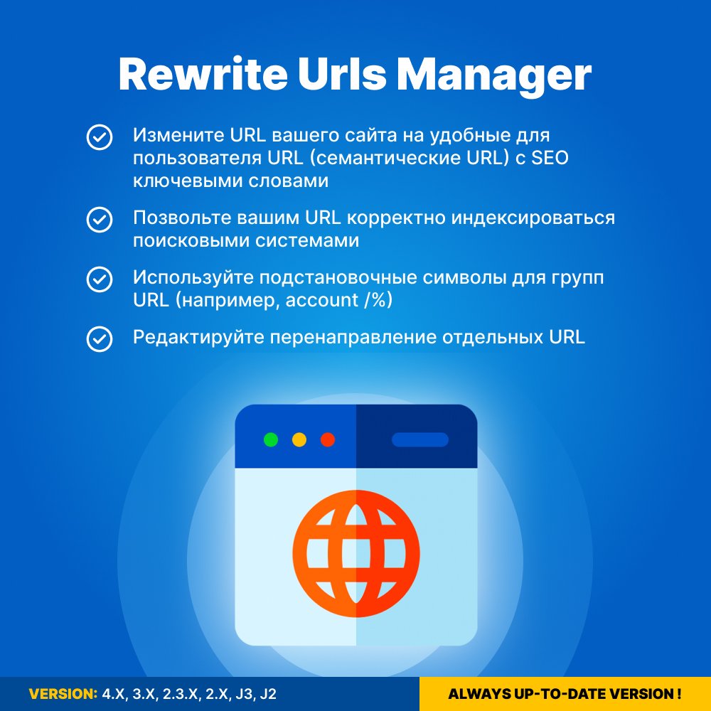 Redirect URLs Manager - Модуль перенаправлення URL-адрес