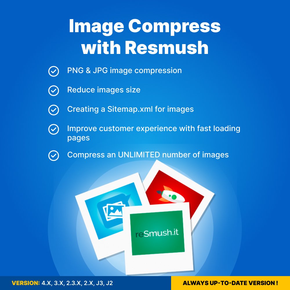 Image Compress with reSmush (Стискання зображень за допомогою reSmush)