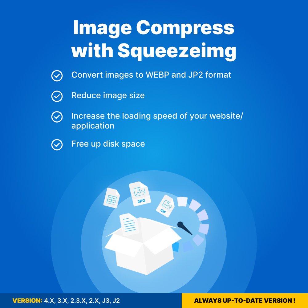 Image Compress with Squeezeimg (Стискання та конвертація зображень за допомогою Squeezeimg)